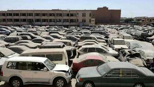 Including BMW and Mercedes auction for the sale of Chamber of Cairo airport on May 5