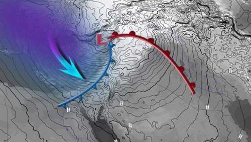 Meteorology reveals the scenes of sudden cold wave and warns from the storm
