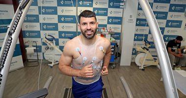 Aguero watched medical examinations in Barcelona
