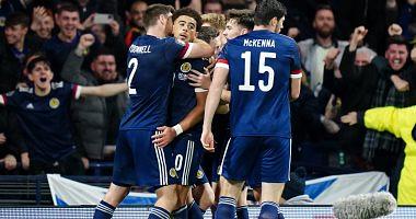 World Cup Qualifiers Europe Scotland deprives Denmark from the full mark