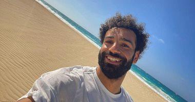 The stars of Mohammed Salah on the shores of Egypt