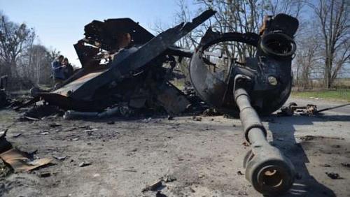 Russian forces have lost 1000 tanks in the Ukraine war