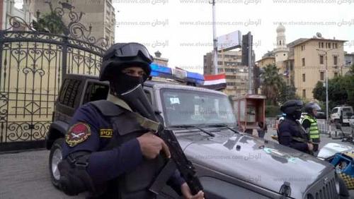 An unauthorized store official sells anonymous food items in Nasr City