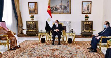 The Sisi president receives Turkish Al Sheikh Advisor to the Saudi Royal Court