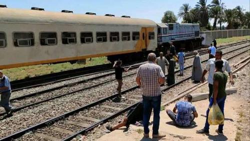 A young man was shocked by a train while crossing the railway in Ayyat