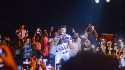 Tamer Hosny ignites the new Alamein with a global ceremony within the summer of 2021 photos