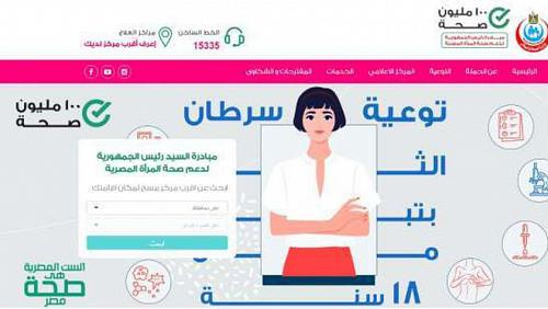 A method and steps of registration in the presidential initiative to support Egyptian womens health