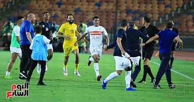 Table of arranging the Egyptian league Zamalek is in the foreground