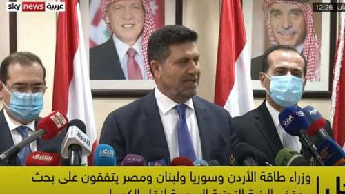Lebanons energy minister pumping gas from Egypt to our country a first step to generate electricity