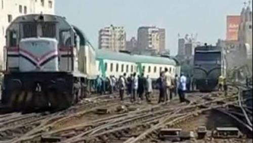 The first video of the sleep train accident at the station of Egypt
