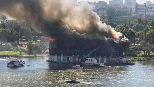 Full details about the fire of Omar alKhiam in Zamalek investigations continue
