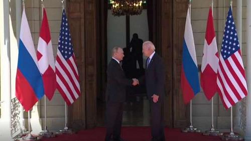 In the first meeting Biden and Putin weighs looking for each other