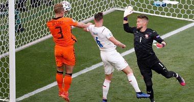 The first half of the Netherlands and Czech in Euro 2020 video and photos