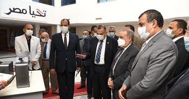 Minister of War Production inspects the products scheduled to be displayed in EDEX 2021