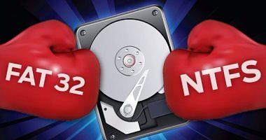 What is the difference between file management systems FAT32 exfat and NTFS