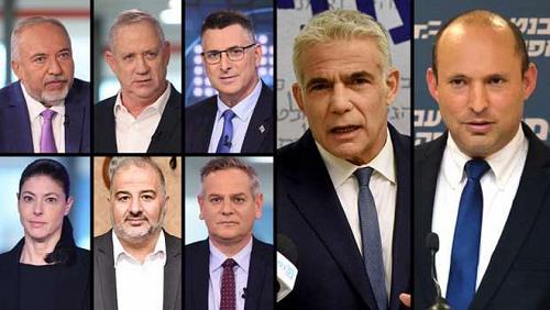 Netanyahus rule ends information on the parties of the Change Coalition led by Yair Lapid