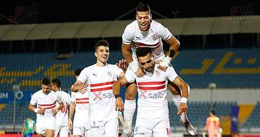 Zamalek players are fighting the masses of the league title