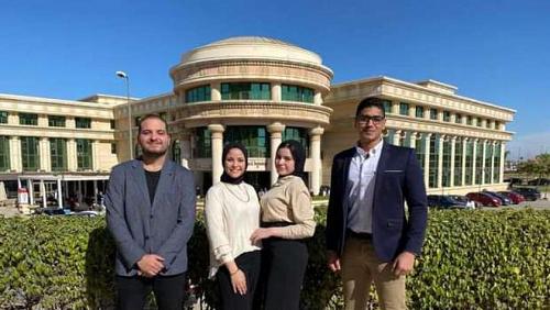 500 جامعة طلاب MSA يأخذون المركز الثاني في معرض دبي للصناعات الدوائية