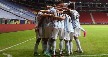 Summary and goals of Argentina against Uruguay in Cuba America