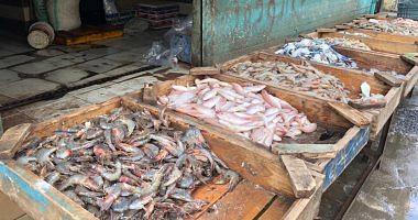 The prices of fish on the market today are measured 2 starts