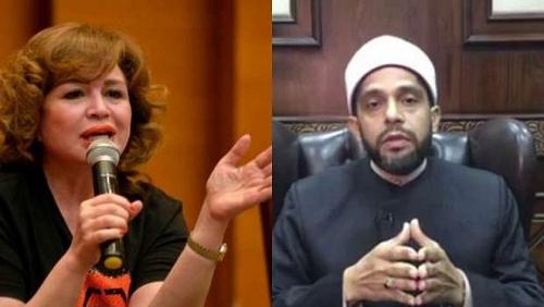 Ilham Shahin for critics of donating members against religion and the secretary of fatwa