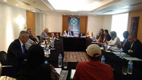 Arab engineers discuss ways to support Palestinians at an emergency meeting today