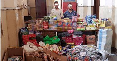 Aborted attempt to promote 10 thousand pieces of unknown fireworks in Sohag
