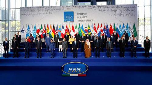 The climate and environment lead the agenda of the 20th group leaders