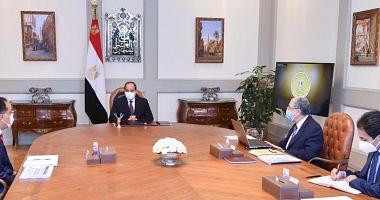 President Sisi reviews a number of projects of the Ministry of Electricity
