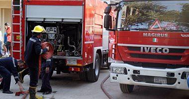 Control of a fire in a house without casualties in Ismailia