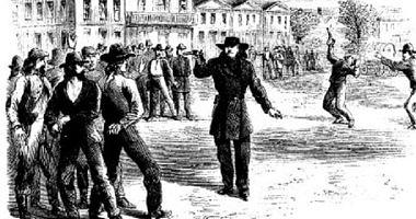 The story of the first duel in the pistol friend killed his friend because of family disputes behind the incident