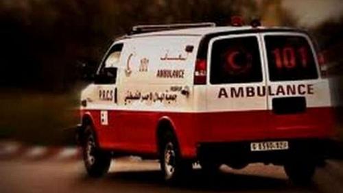 The Palestinian Red Crescent injuries all West Bank shot