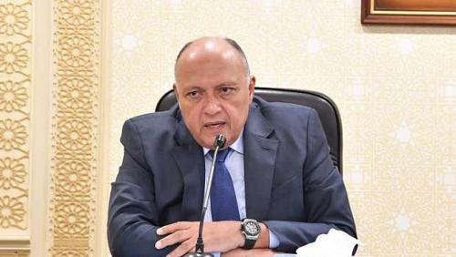 Shukri discussed with his Jordanian counterpart ideas for the reconstruction of Gaza