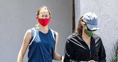 The daughter of Jennifer Garner is a replica of her mother during his last picnic together