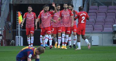 Granada surprises Barcelona with the first goal in the 2nd minute in the Spanish league