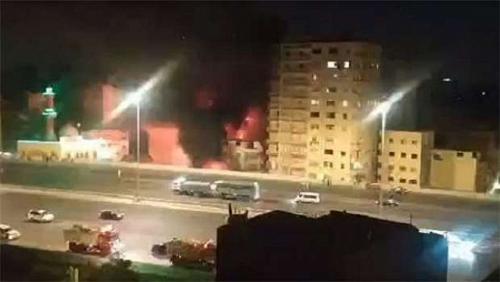 Civil protection controls the fire of Mariouteya drug 30 minutes