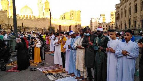 Eid al Adha prayer in Giza Governorate