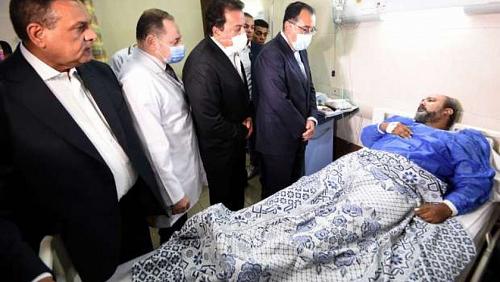 مدير مستشفى العجوزه يظهر اخر تطورات حاله مصابي حريق كنيسه ابوسيفين
