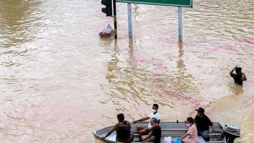 $ 159 million for affected floods and storms in Malaysia