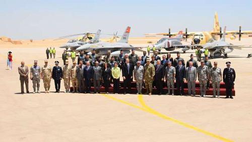 القوات الجوية تحتفل بالذكرى الأربعين لأول هبوط لطائرة F16 في مصر