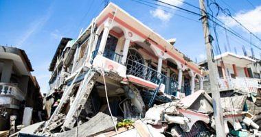 Resumption of prayers within the devastating churches from the devastating Haiti earthquake
