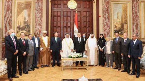 The Arab Parliament is supported by the important strategic issues of Egypt