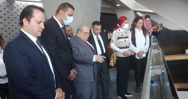 The delegation of the Committee on Information and Culture of the House of Representatives visits the Bibliotheca Alexandrina