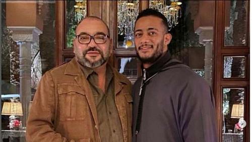 Mohammed Ramadan with the blessings of the king of Morocco I learned from you