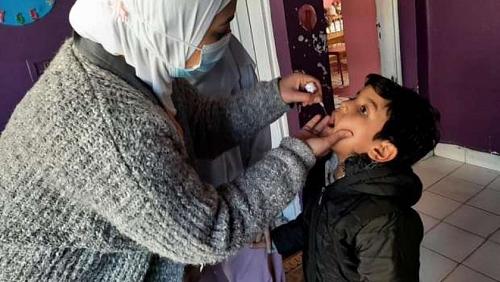 UNICEF vaccination against polio in Egypt occurs in a scientific manner