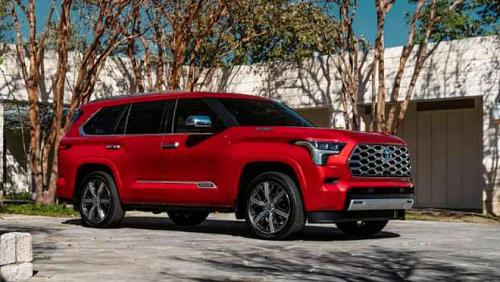 Specifications Toyota Sequoia 2023 bold and strong appearance