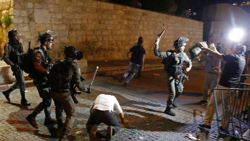 205 Palestinians were injured in Israeli storms for AlAqsa Mosque and Sheikh Jarrah
