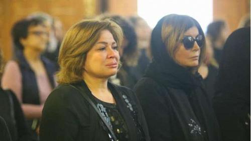 The collapse of Elham Shahin in the funeral of Dalal Abdul Aziz Lord