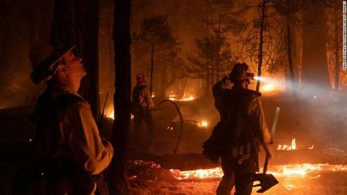 California fires pay 42000 mandates to leave their homes