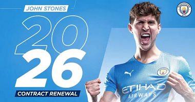 Officially Manchester City renews John Stones 5 seasons until 2026